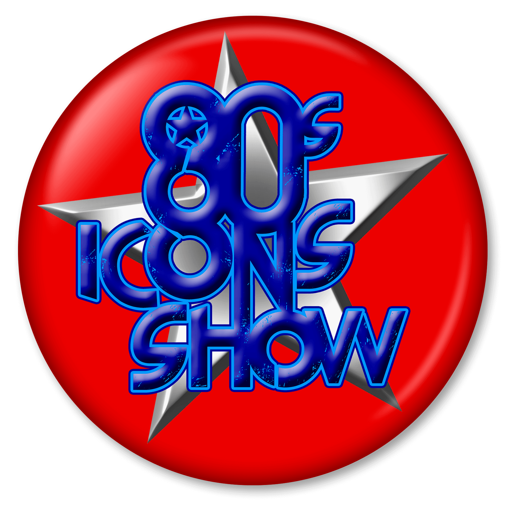 80s icons badge