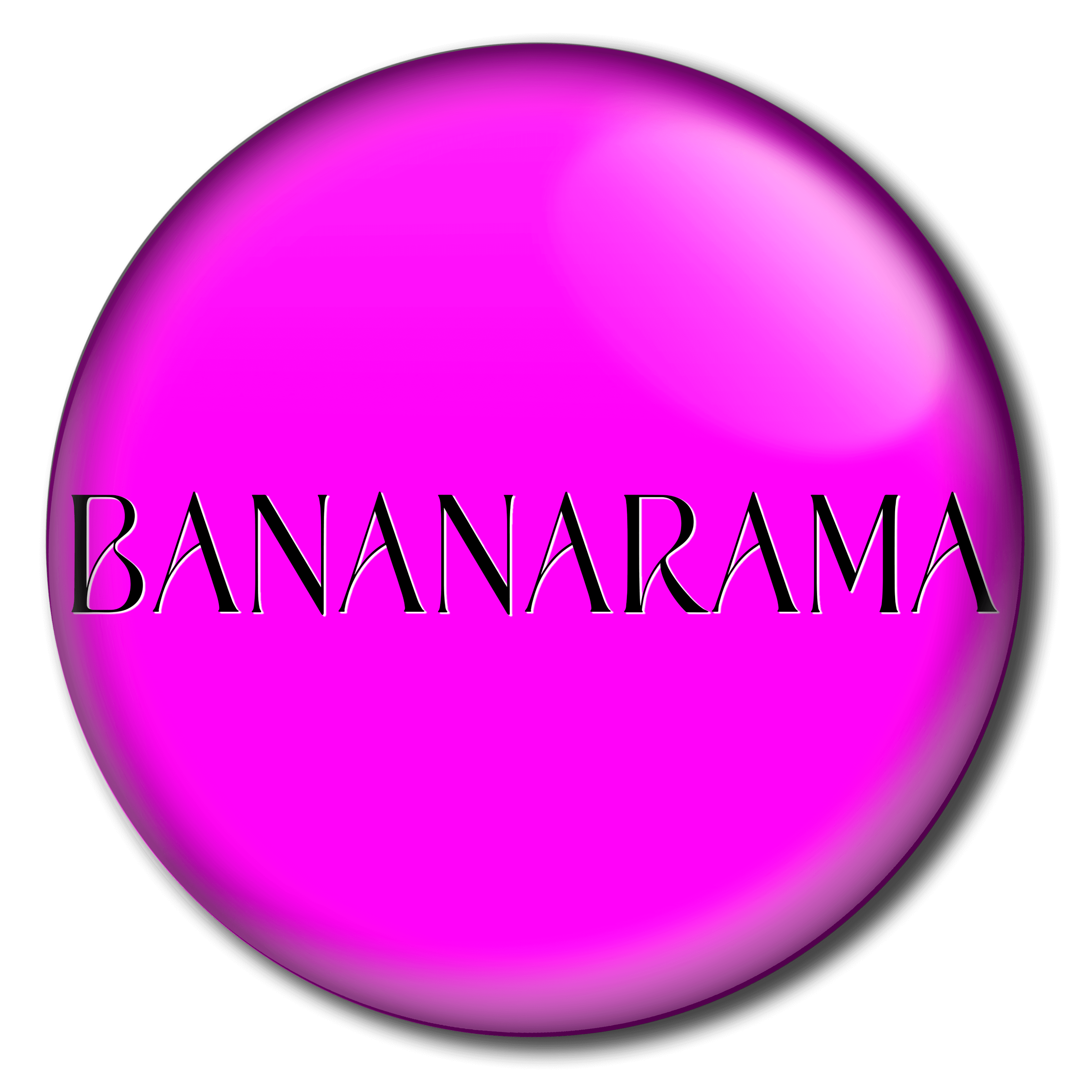 Bananarama badge 2023