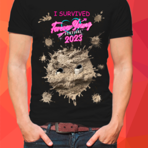 I survived Forever Young 2023 T-shirt (black)