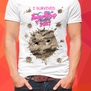 I survived Forever Young 2023 T-shirt (white)